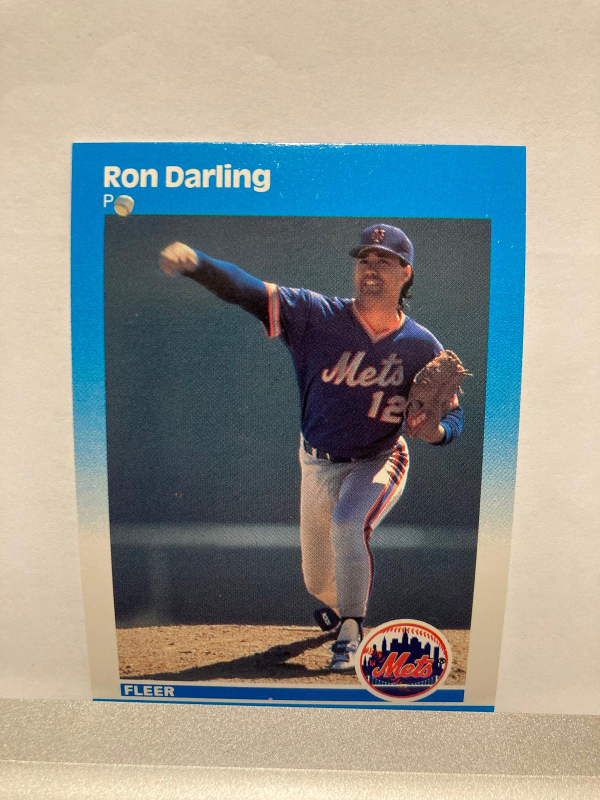 Ron Darling #5 Baseball Cards 1987 Fleer