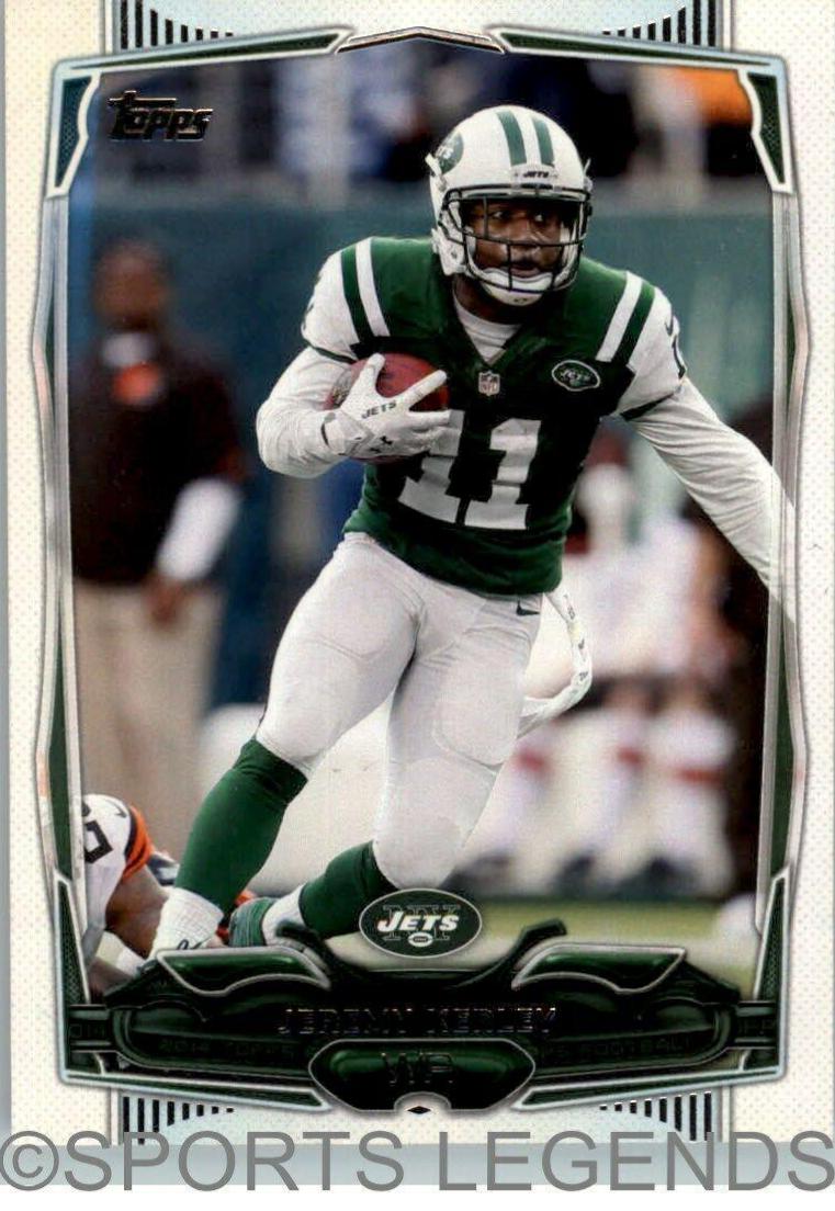 Jeremy Kerley #1 Football Cards 2014 Topps