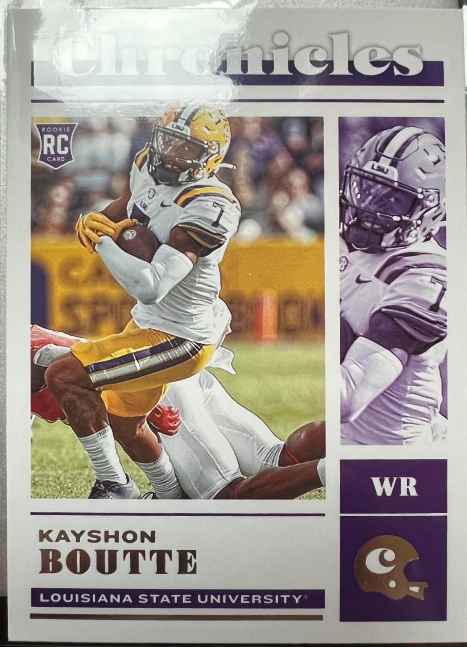 Kayshon Boutte #17 Football Cards 2023 Panini Chronicles Draft Picks