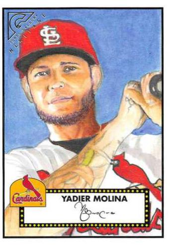 Yadier Molina #H-16 Baseball Cards 2018 Topps Gallery Heritage