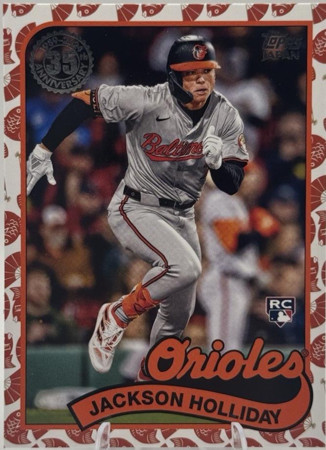 Jackson Holliday #89J-30 2024 Topps Japan Edition 1989 Baseball