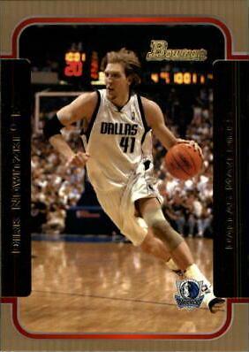 Dirk Nowitzki #20 Basketball Cards 2003 Bowman