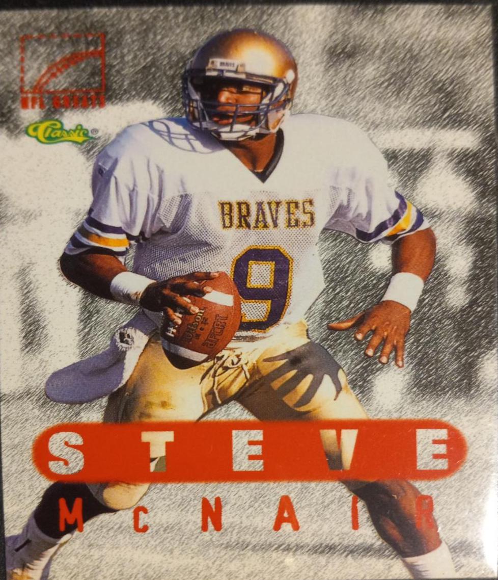 Steve McNair #76 Football Cards 1996 Classic NFL Draft