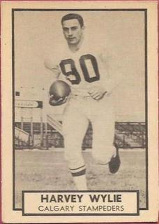 Harvey Wylie, Calgary Stampeders