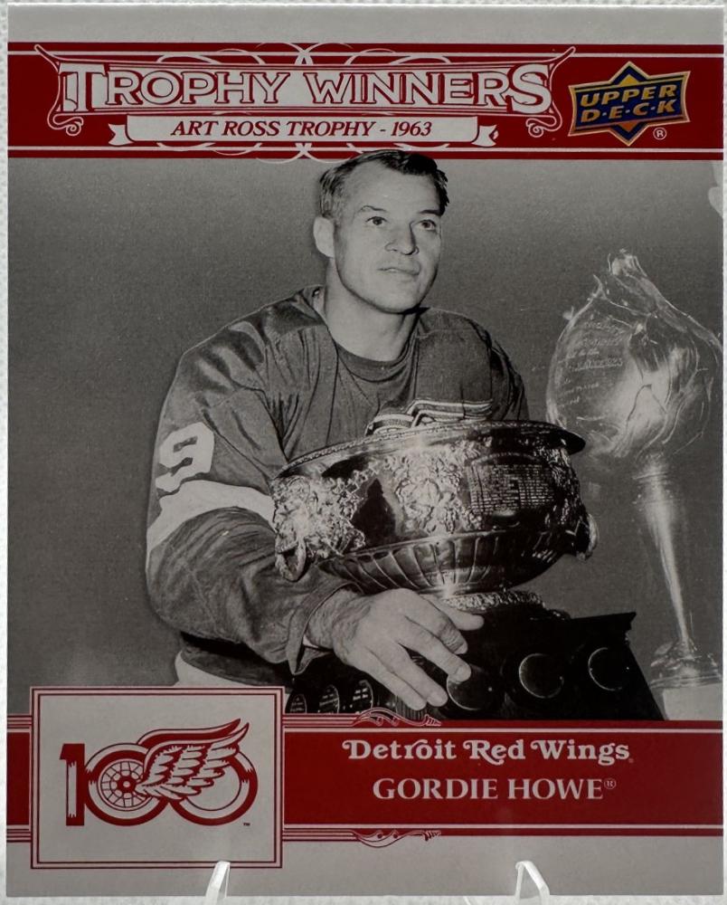Gordie Howe #140 2025 Upper Deck Detroit Red Wings Centennial Hockey
