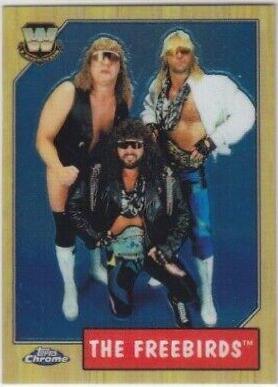 The Freebirds #75 Wrestling Cards 2008 Topps Heritage III Chrome WWE