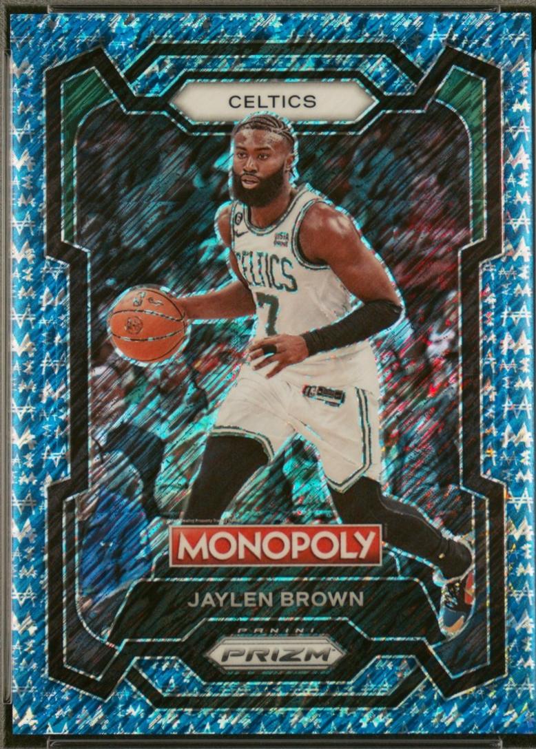Jaylen Brown [Blue Millionaire Shimmer] #8 Prices | 2023 Panini