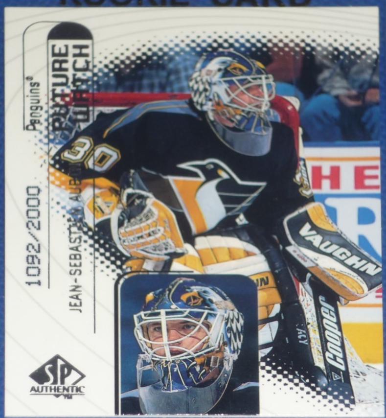 Jean-Sebastien Aubin #105 1998-99 SP Authentic Hockey