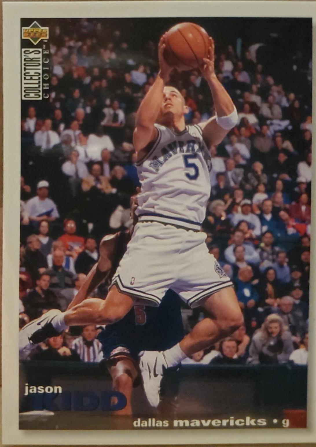 Jason Kidd #5 Basketball Cards 1995 Collector's Choice