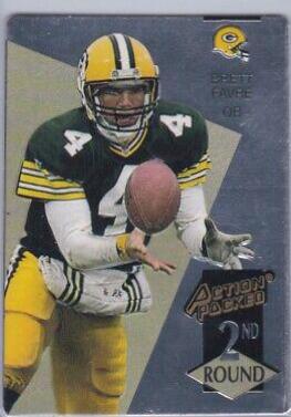 Brett Favre #RU2 Football Cards 1993 Action Packed Rookie Update Previews