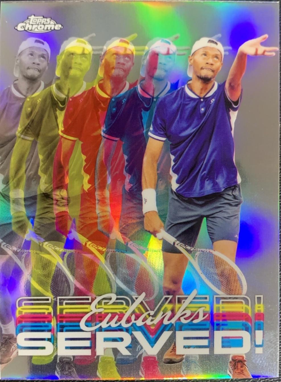 Chris Eubanks #SER-CE Tennis Cards 2024 Topps Chrome Served