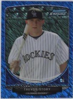 Trevor Story [Blue Wave] #CRO3