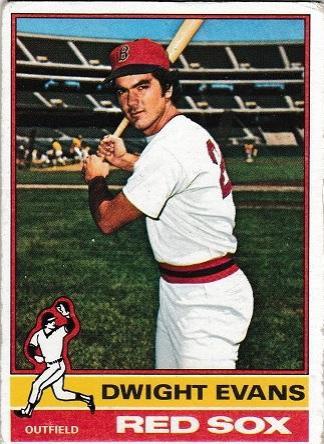 Dwight Evans #575 Baseball Cards 1976 Topps
