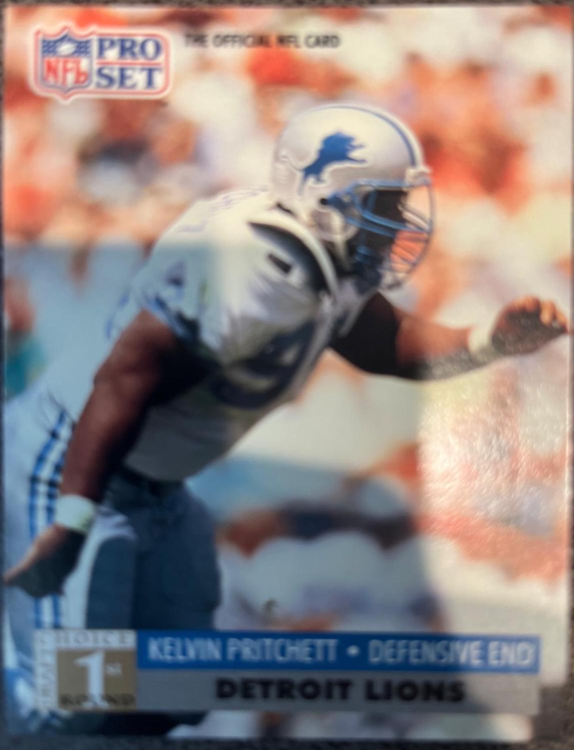 Kelvin Pritchett #749 Football Cards 1991 Pro Set