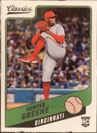 Hunter Greene #6 Baseball Cards 2022 Panini Chronicles Classics