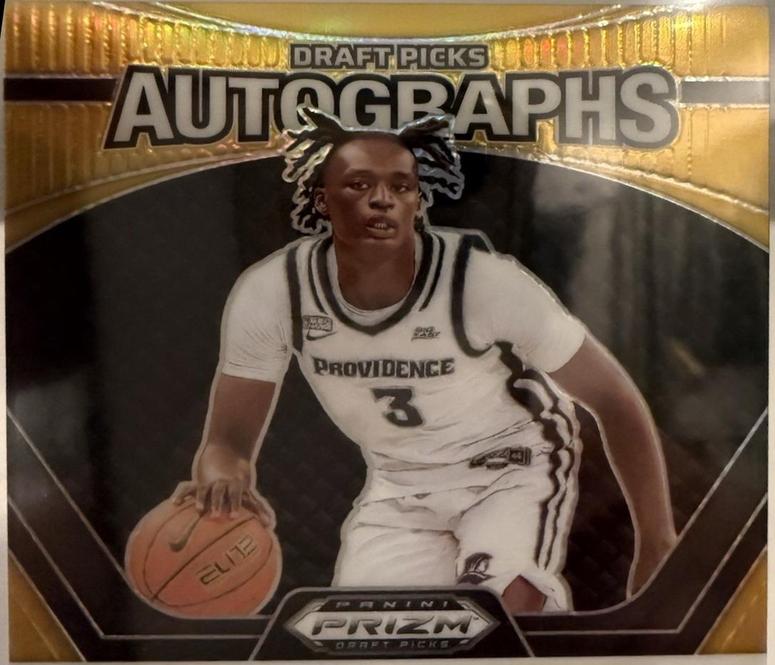 Garwey Dual #DPA-WEY 2024 Panini Prizm Draft Picks Autograph Basketball