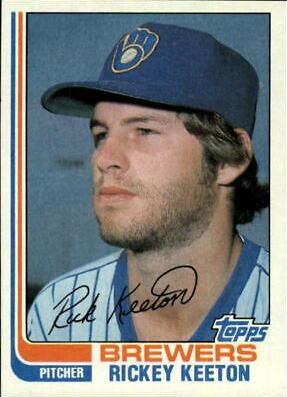 Rickey Keeton #268 Baseball Cards 1982 Topps