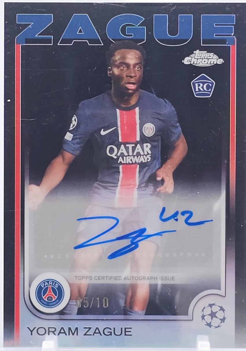 Yoram Zague [Black Refractor] #CA-YZ