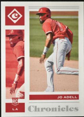 Jo Adell #47 Baseball Cards 2021 Panini Chronicles