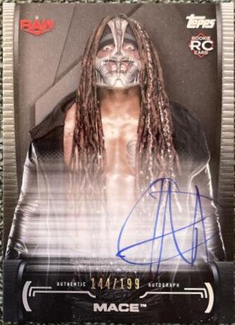 MACE #A-M Wrestling Cards 2021 Topps WWE Undisputed Superstar Roster Autographs