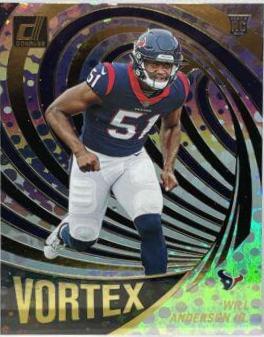 Will Anderson Jr. #VOR-18 Football Cards 2023 Panini Donruss Vortex