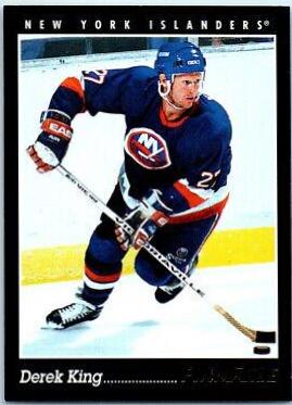 Derek King #128 Hockey Cards 1993 Pinnacle