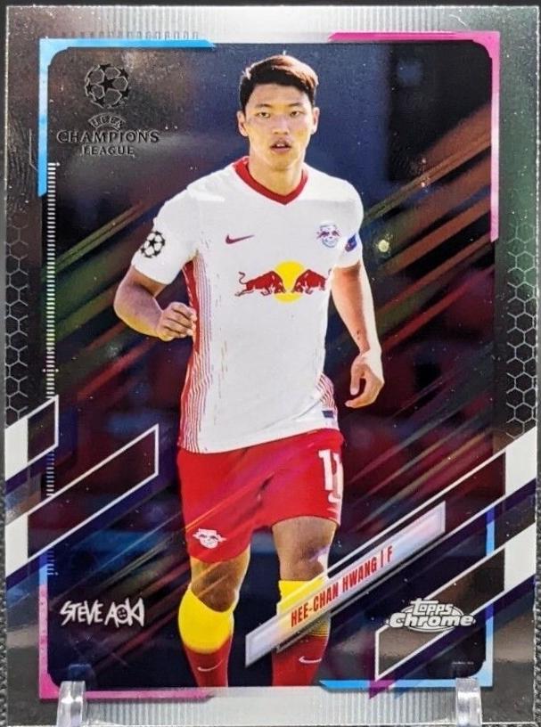 Hee-chan Hwang #10 2021 Topps Chrome UEFA X Steve Aoki