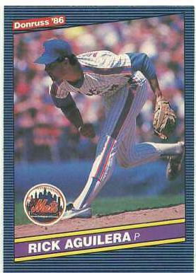Rick Aguilera #441 Baseball Cards 1986 Donruss