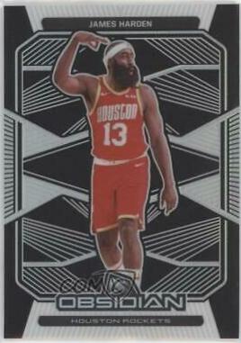 James Harden #63 Basketball Cards 2019 Panini Obsidian