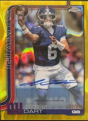 Jaxson Dart [Yellow Lava Refractor] #RA-JD Prices | 2025 Topps