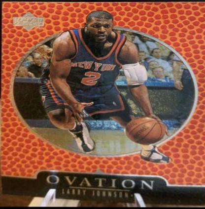 Larry Johnson #46 Basketball Cards 1998 Upper Deck Ovation