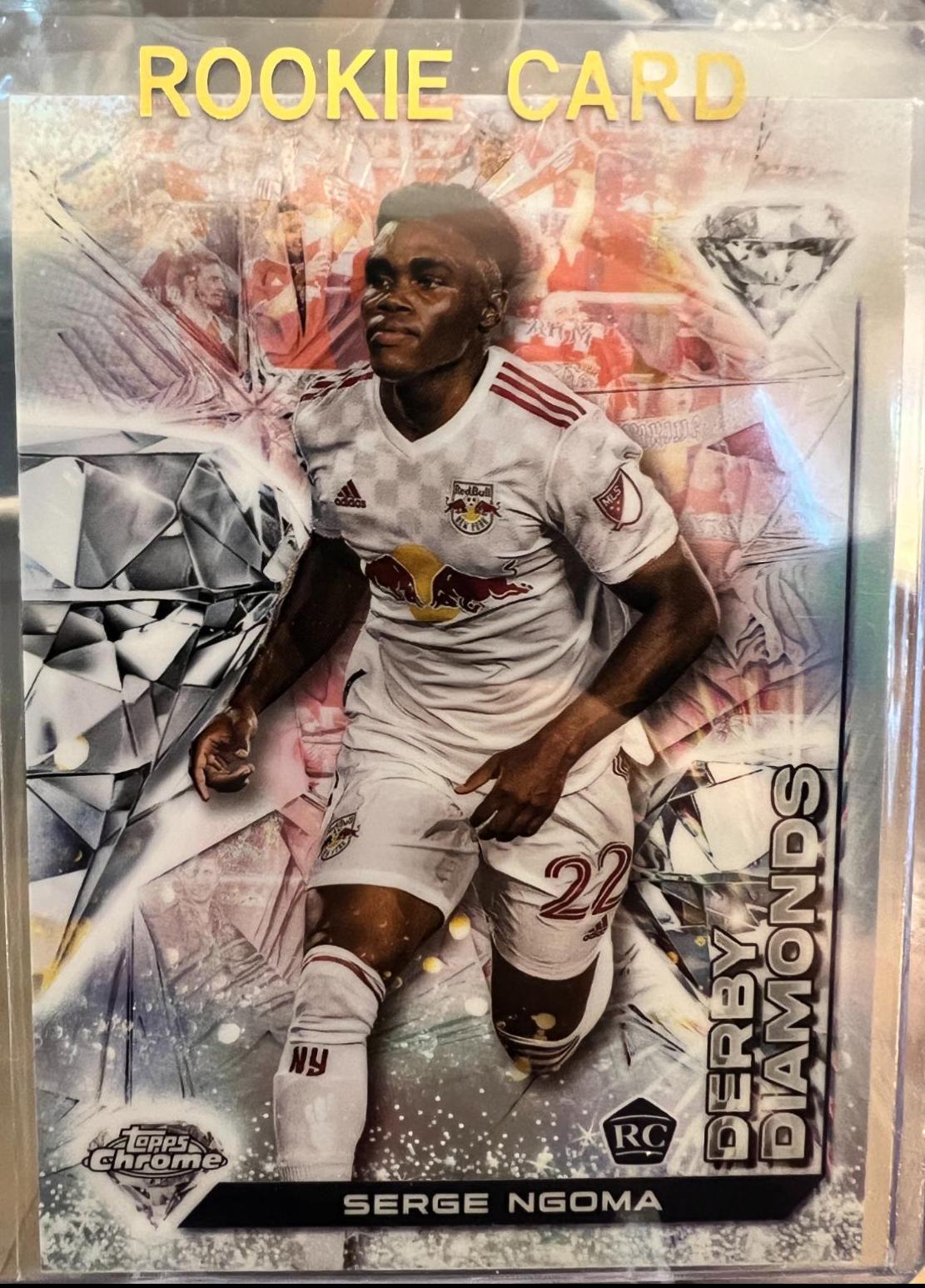 Serge Ngoma #DD-8 Soccer Cards 2023 Topps Chrome MLS Derby Diamonds