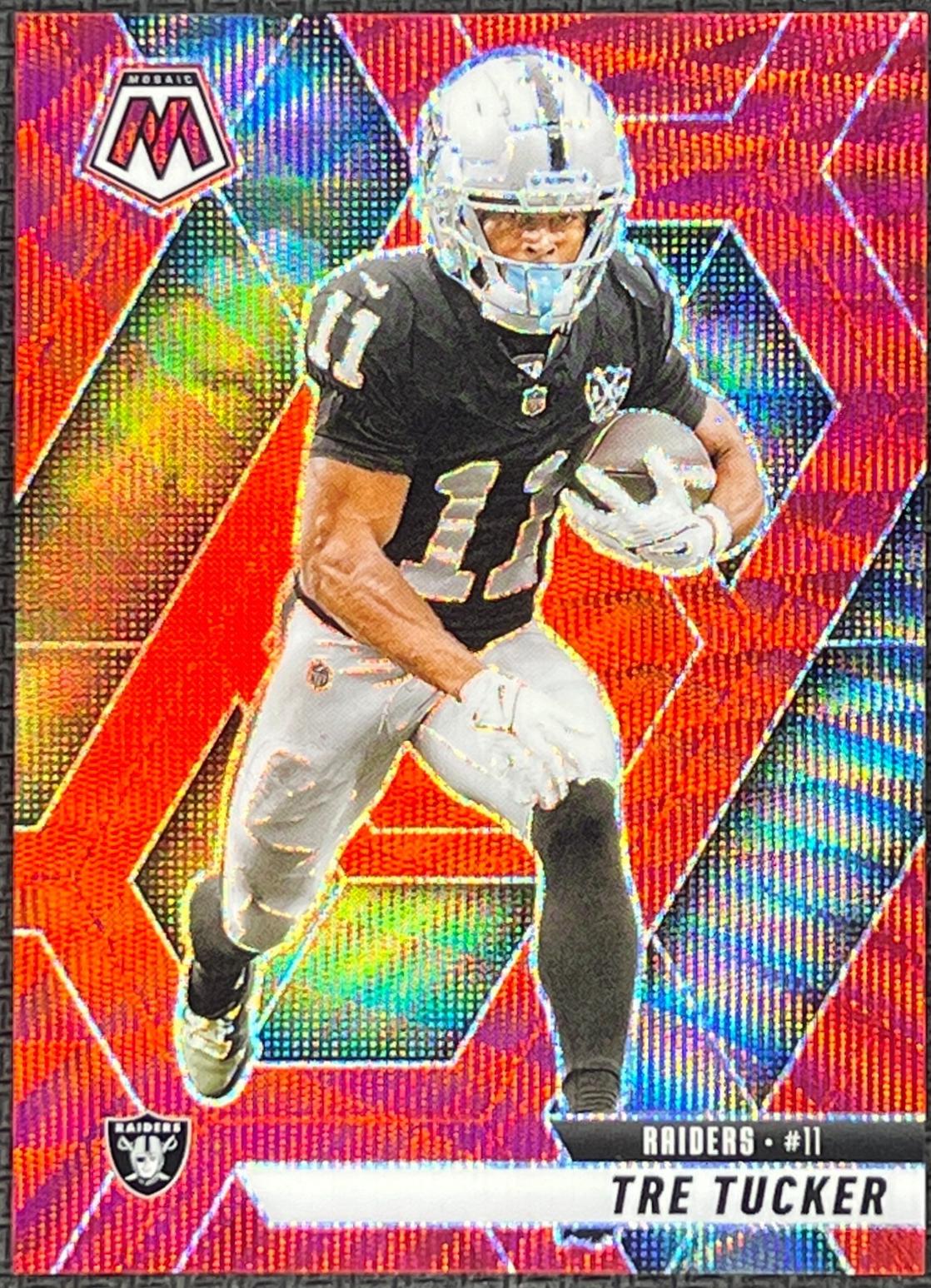 Tre Tucker [Mosaic Red Wave] #218 Prices | 2025 Panini Mosaic