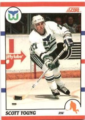 Scott Young #21 Hockey Cards 1990 Score Canadian