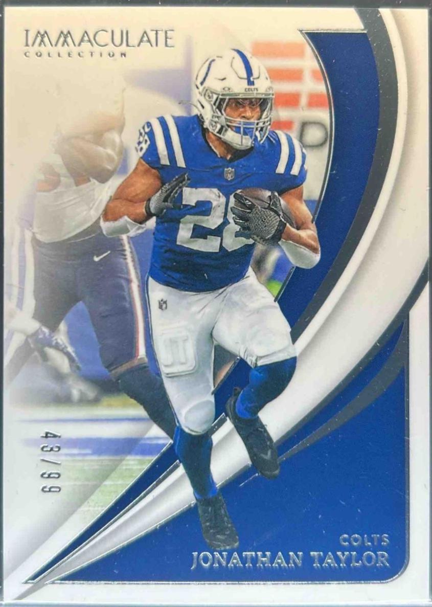 Jonathan Taylor #43 2024 Panini Immaculate Football