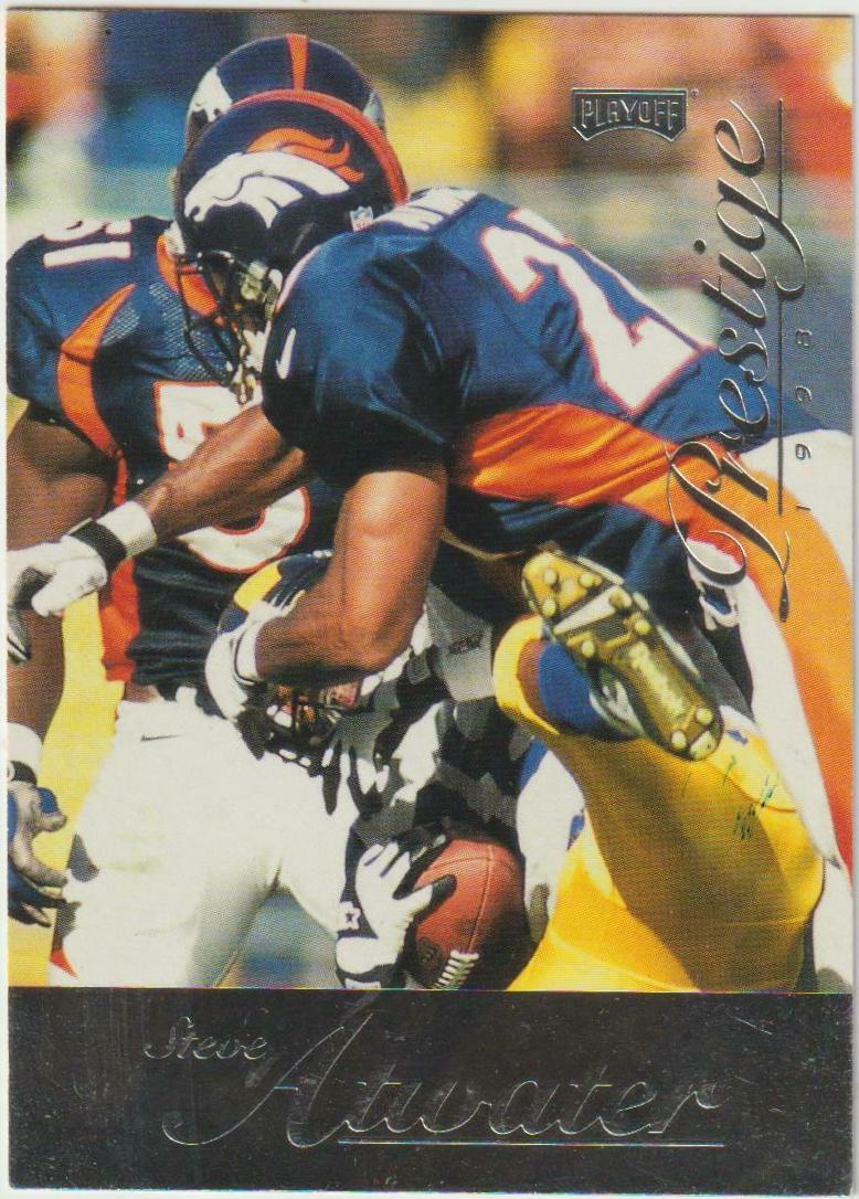 Steve Atwater #2 Football Cards 1998 Playoff Prestige