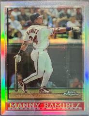 Manny Ramirez [Refractor] #125 Baseball Cards 1998 Topps Chrome Prices