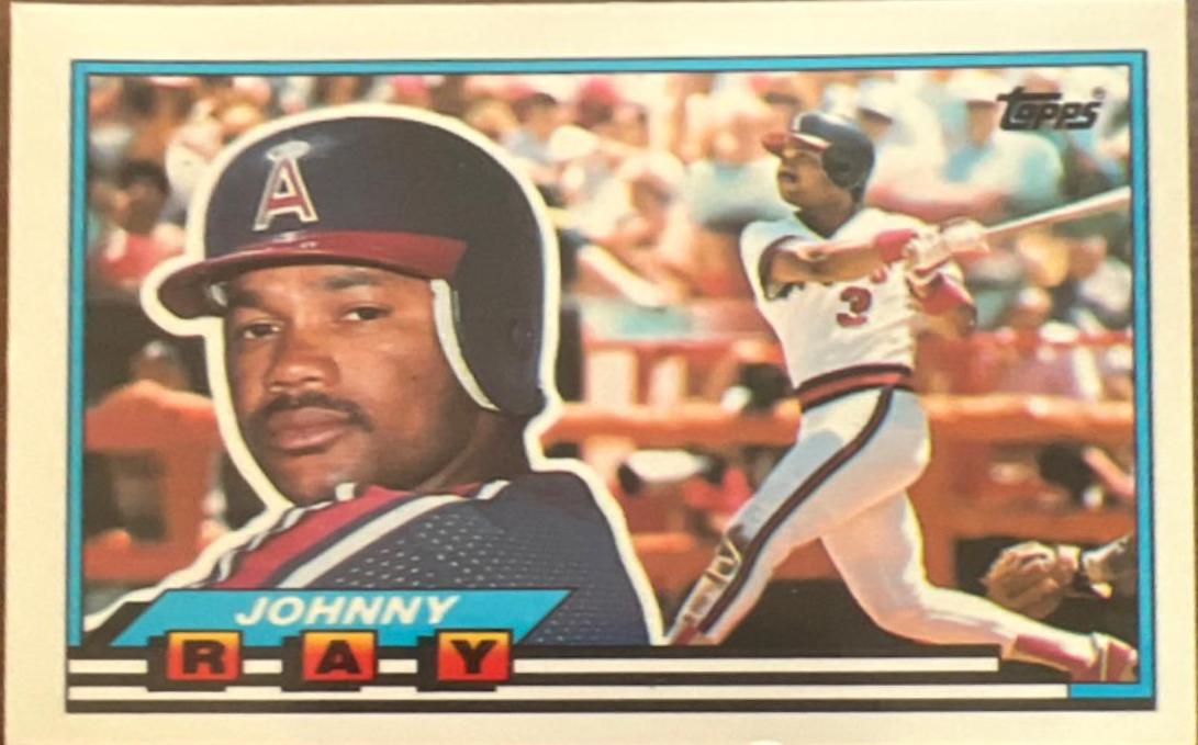 Johnny Ray #7 Baseball Cards 1989 Topps Big