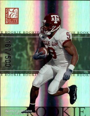 Bethel Johnson #133 2003 Panini Donruss Elite Football