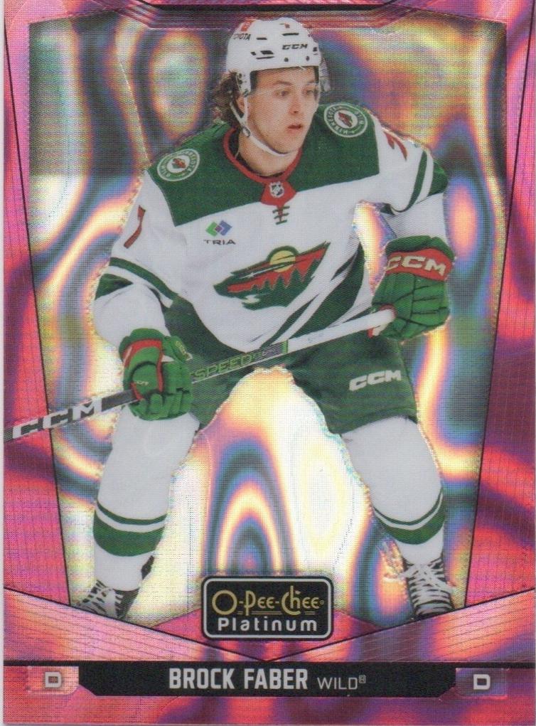 Brock Faber [Pink Magma] #82 Prices | 2024 O-Pee-Chee Platinum | Hockey ...