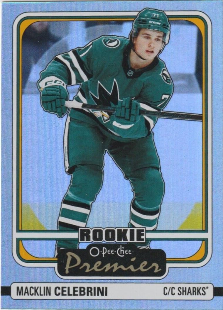 Macklin Celebrini #P-96 Hockey Cards 2024 O-Pee-Chee Premier
