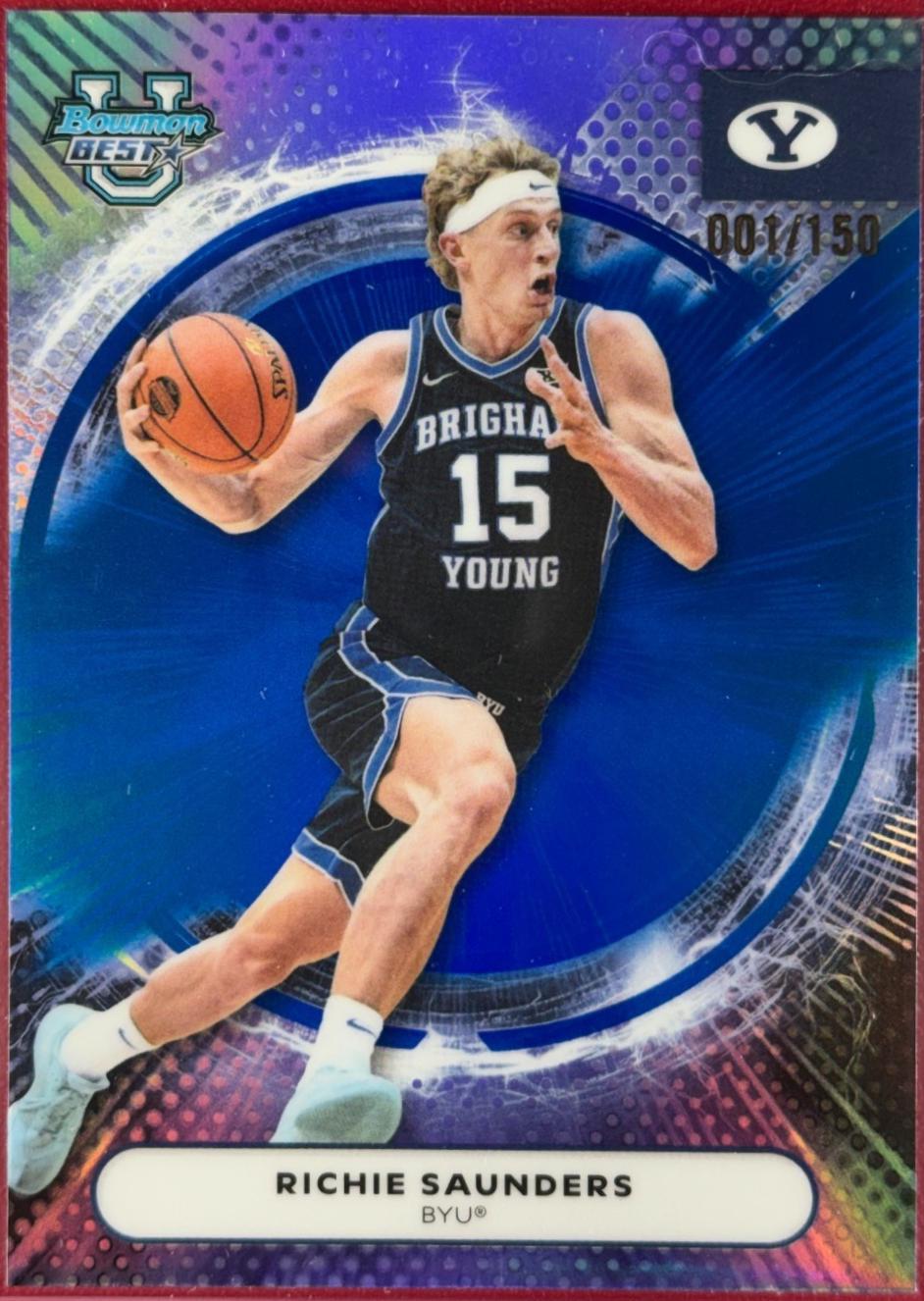 Richie Saunders #74 2025-26 Bowman University Best Basketball
