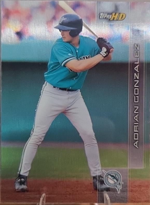 Adrian Gonzalez #94 2001 Topps HD Baseball