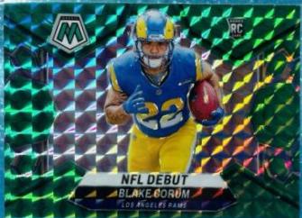 2024 Panini Mosaic Blake Corum [Green] #278 card