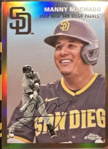 Manny Machado [Logofractor Rose Gold] #124
