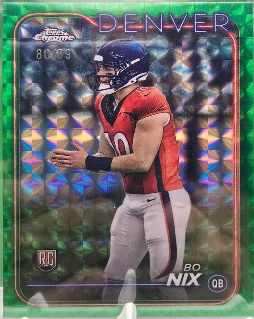 Bo Nix [Green Sonar] #206