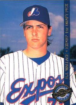 B.J. Wallace #1 Baseball Cards 1993 O Pee Chee Premier Top Draft Picks