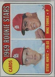 Cardinals 1969 Rookie Stars: Steve Huntz / Mike Torrez
