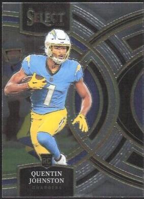 Quentin Johnston #196 Football Cards 2023 Panini Select