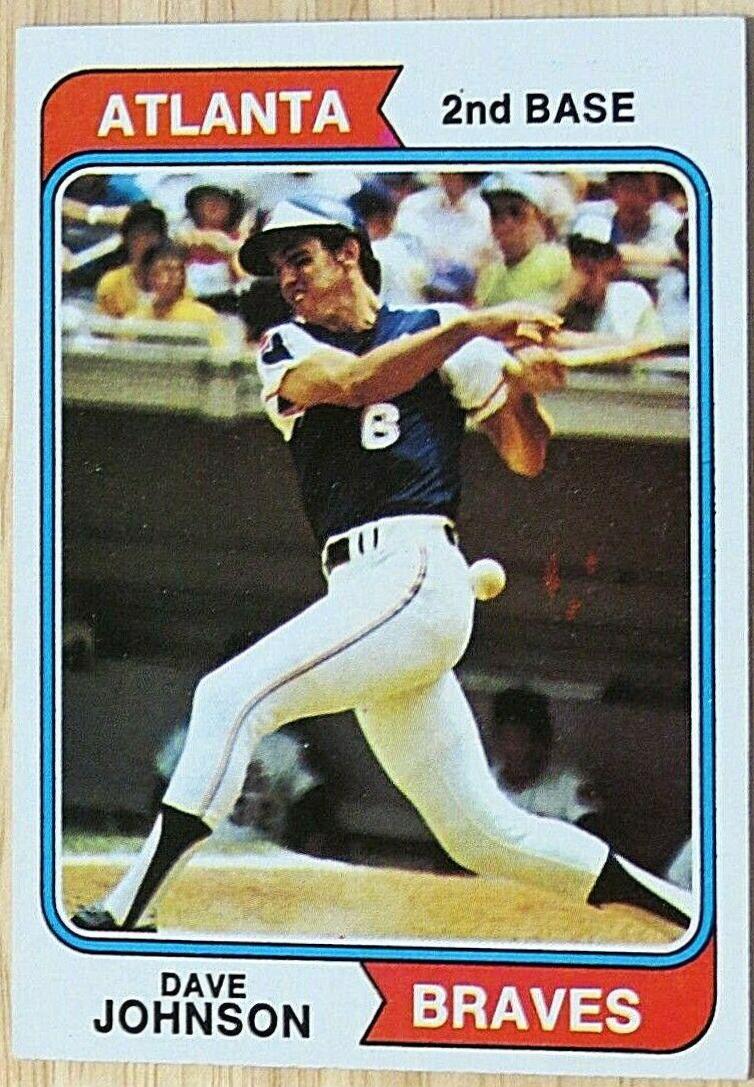 Dave Johnson #45 Baseball Cards 1974 Topps